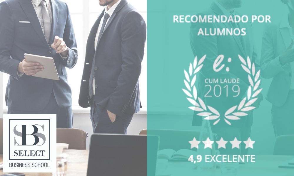 Select Business School recoge el Sello Cum Laude 2019.