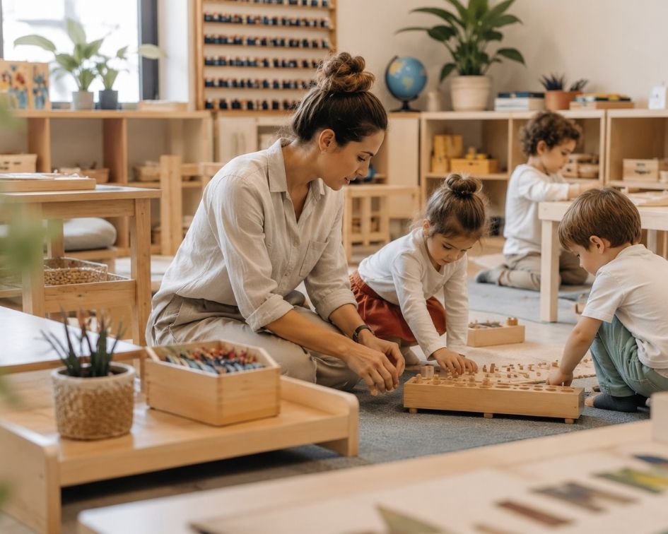 Estudiar el curso universitario superior en pedagogía montessori